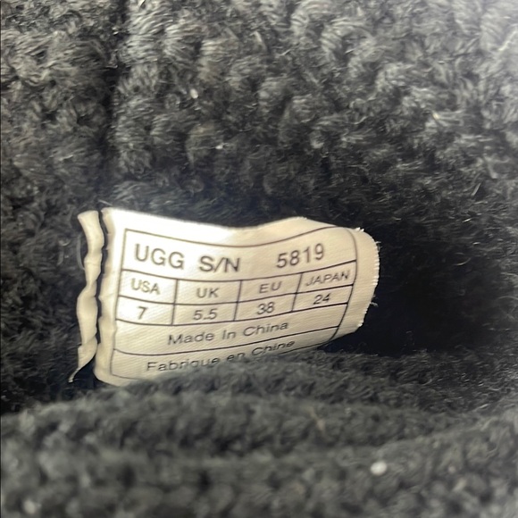 UGG Black Over the Knee Boots - Picture 8 of 8